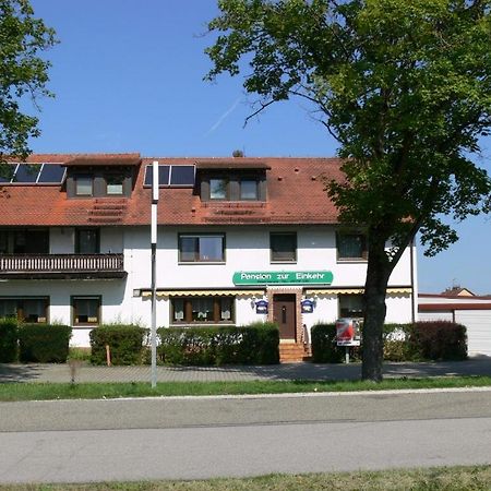Pension zur Einkehr Allersberg Exterior foto
